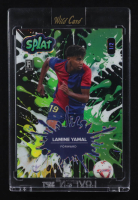 Lamine Yamal 2024 Wild Card Splat Lime Green #SBLIME04LY4 RC #1/2 at PristineAuction.com