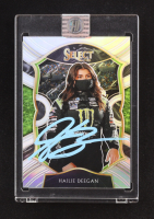 Hailie Deegan Signed 2021 Panini Chronicles Select Holo #8 (PA) at PristineAuction.com