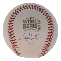 Jon Lester Signed 2016 World Series Baseball (Schwartz) at PristineAuction.com