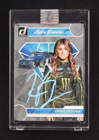 Hailie Deegan Signed 2023 Donruss Race Queens Silver #24 (PA) at PristineAuction.com