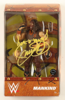 Mankind Signed Mattel WWE Elite Collection Action Figure Inscribed "Have a Nice Day" (Authentic Ink) at PristineAuction.com