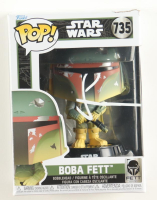Temuera Morrison Signed "Star Wars" #735 Boba Fett Funko Pop! Bobble-Head Vinyl Figure (PSA) at PristineAuction.com