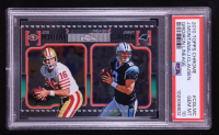 Joe Montana / Jimmy Clausen 2010 Topps Chrome Gridiron Lineage #CGLMC (PSA 10) at PristineAuction.com