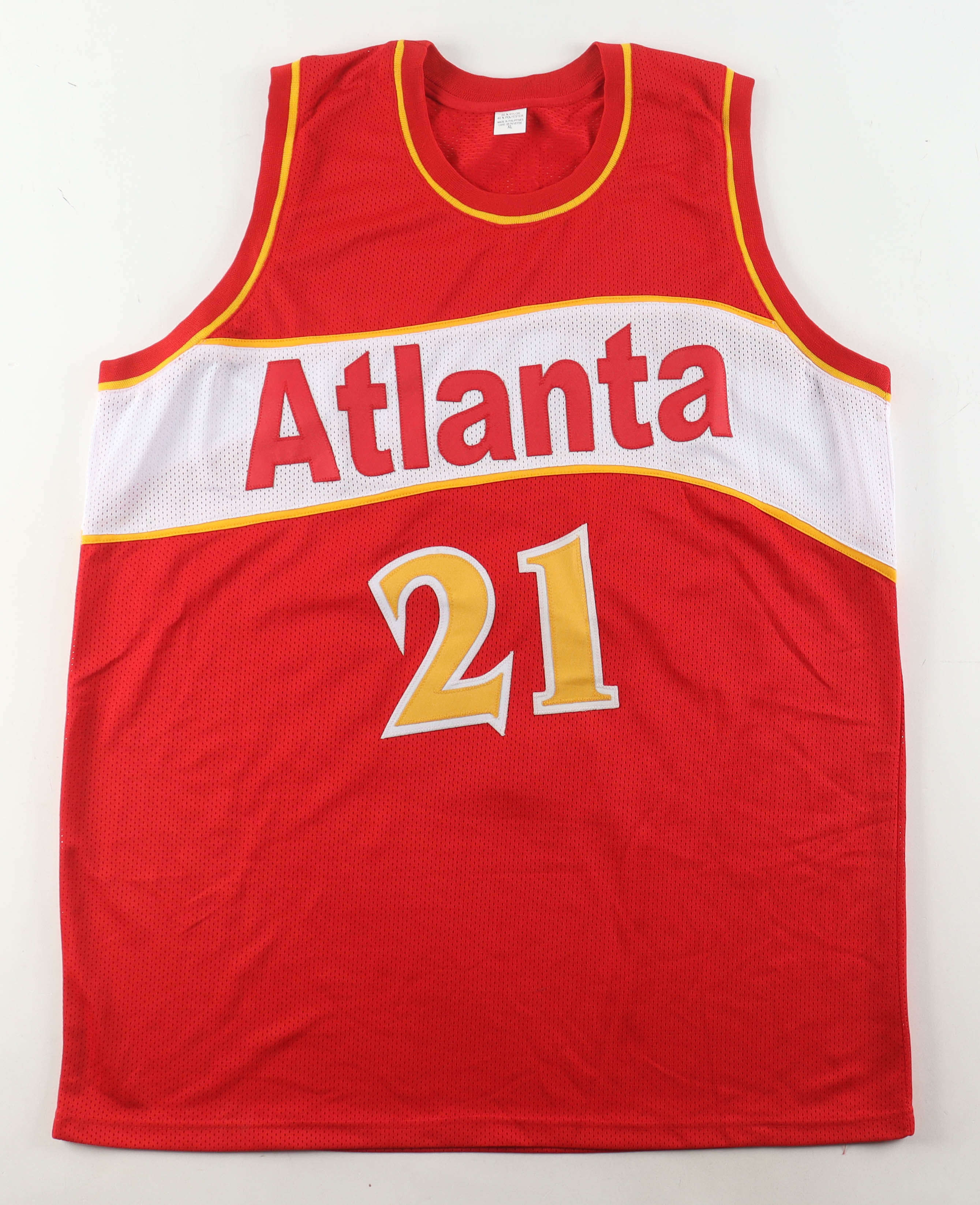 Dominique Wilkins Signed Jersey (JSA) at PristineAuction.com Dominique Wilkins Signed Jersey (JSA) at PristineAuction.com