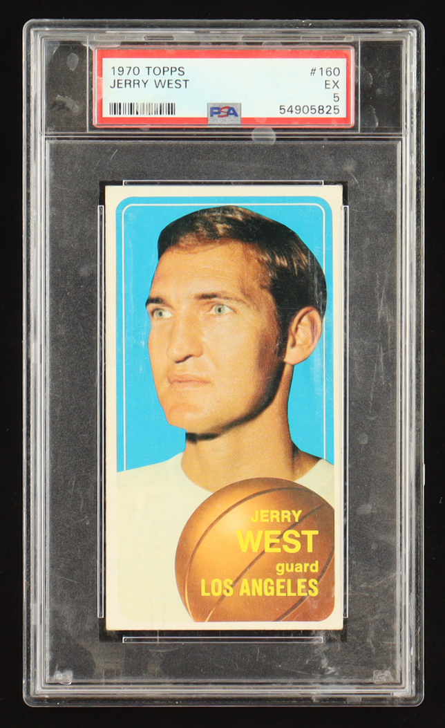 Jerry West 1970-71 Topps #160 (PSA 5) at PristineAuction.com Jerry West 1970-71 Topps #160 (PSA 5) at PristineAuction.com