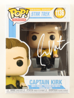 William Shatner Signed "Star Trek" #1136 Captain Kirk Funko Pop! Vinyl Figure (Authentic Ink) at PristineAuction.com