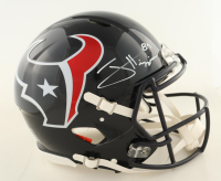 Jayden Higgins Signed Texans Full-Size Authentic On-Field Speed Helmet (Beckett) at PristineAuction.com