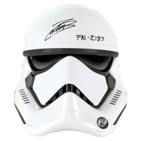John Boyega Signed Star Wars The Black Series First Order Stormtrooper Helmet Inscribed "FN-2187" (CA) at PristineAuction.com