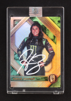 Hailie Deegan Signed 2021 Panini Chronicles Gold Standard #4 (PA) at PristineAuction.com
