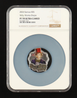 2024 Samoa $5 Willy Wonka & The Chocolate Factory 1oz .999 Fine Silver Coin (NGC PF70 ULTRA CAMEO) - With Golden Ticket COA - Limited Mintage of 3,500 at PristineAuction.com