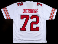 Dan Dierdorf Signed Jersey Inscribed "HOF 96" (Beckett) at PristineAuction.com