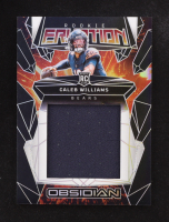 Caleb Williams 2024 Panini Obsidian Rookie Eruption Materials #10 RC at PristineAuction.com