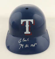 Jeff Burroughs Signed Rangers Full-Size Batting Helmet Inscribed "74 AL MVP" (Schwartz) at PristineAuction.com
