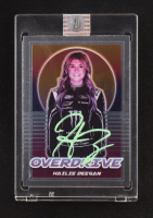 Hailie Deegan Signed 2022 Panini Chronicles Overdrive #17 (PA) at PristineAuction.com