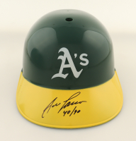 Jose Canseco Signed Athletics Full-Size Batting Helmet Inscribed "40/40" (Schwartz) at PristineAuction.com