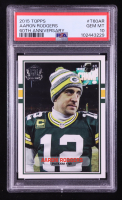 Aaron Rodgers 2015 Topps 60th Anniversary Throwbacks #T60AR (PSA 10) at PristineAuction.com