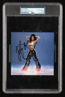 Katy Perry Signed "143" 5x5 CD Album Insert (PSA) at PristineAuction.com
