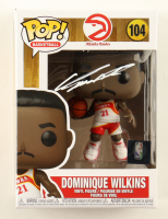 Dominique Wilkins Signed Hawks #104 Funko Pop! Vinyl Figure (Schwartz) at PristineAuction.com