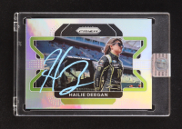 Hailie Deegan Signed 2022 Panini Prizm Prizms Silver #91 (PA) at PristineAuction.com