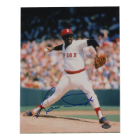 Luis Tiant Signed Red Sox 8x10 Photo (Schwartz) at PristineAuction.com