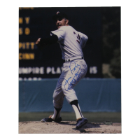 Jim Perry Signed Twins 8x10 Photo Inscribed "1970 Cy" (Schwartz) at PristineAuction.com