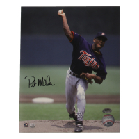 Pat Mahomes Sr. Signed Twins 8x10 Photo (Schwartz) at PristineAuction.com
