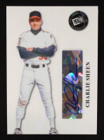 Charlie Sheen 2024 Leaf Press Pass Authentics Autograph #PSASN1 #2/2 at PristineAuction.com