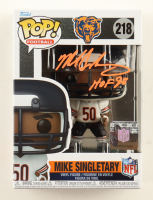 Mike Singletary Signed Bears #218 Mike Singletary Funko Pop! Vinyl Figure Inscribed "HOF 98" (Schwartz) at PristineAuction.com