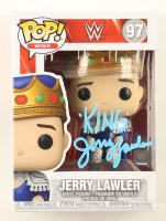 Jerry Lawler Signed "WWE" #97 Funko Pop Vinyl Figure Inscribed "King" & "WWE HOF 07" (Authentic Ink) at PristineAuction.com