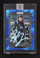 Hailie Deegan Signed 2023 Panini Prizm Prizms Hyper Prizm Blue and Carolina Blue #9 (PA) at PristineAuction.com