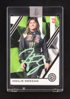 Hailie Deegan Signed 2020 Panini Chronicles #35 RC (PA) at PristineAuction.com