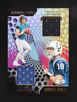 Peyton Manning / Trevor Lawrence 2021 Panini Illusions Rookie Idols Dual Memorabilia #1 at PristineAuction.com