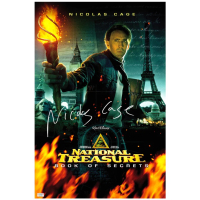 Nicolas Cage Signed 2007 "National Treasure: Book of Secrets" 16x24 Movie Poster (CA) at PristineAuction.com
