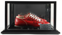 Nolan Ryan Signed Vintage Leather Baseball Cleat with Display Case Inscribed "The Ryan Express" (PSA) at PristineAuction.com