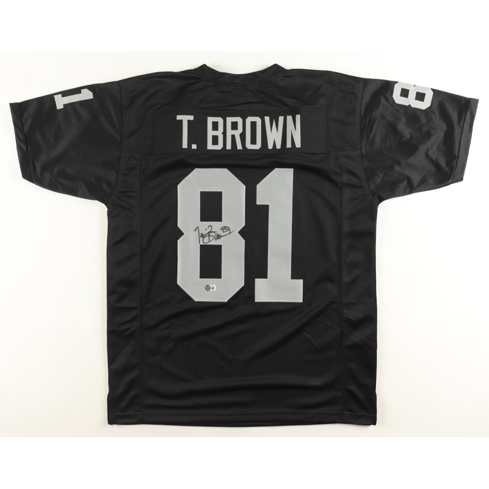 Tim Brown Signed Jersey (Beckett) at PristineAuction.com