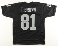 Tim Brown Signed Jersey (Beckett) at PristineAuction.com