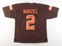 Johnny Manziel Signed Jersey Inscribed "F*** Cleveland" (Beckett) at PristineAuction.com