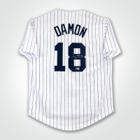 Johnny Damon Signed Jersey (Beckett) at PristineAuction.com