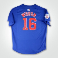 Patrick Wisdom Signed Cubs Nike Authentic Jersey (Beckett) at PristineAuction.com