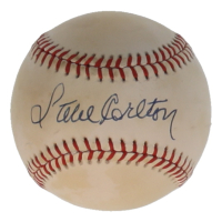 Steve Carlton Signed OML Baseball (JSA) at PristineAuction.com