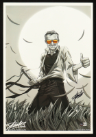 Stan Lee Signed 13x19 Art Print (Beckett) at PristineAuction.com