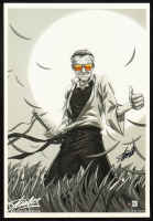 Stan Lee Signed 13x19 Art Print (Beckett) at PristineAuction.com