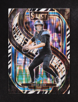 Jared Goff 2024 Select Prizm Zebra Shock #123 at PristineAuction.com