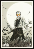 Stan Lee Signed 13x19 Art Print (Beckett) at PristineAuction.com