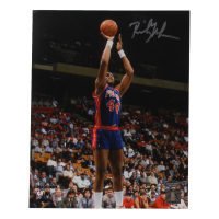 Rick Mahorn Signed Pistons 8x10 Photo (Schwartz) at PristineAuction.com