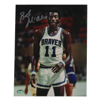 Bob McAdoo Signed Braves 8x10 Photo (Schwartz) at PristineAuction.com