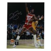 Ralph Sampson Signed Rockets 8x10 Photo Inscribed "HOF 12" (Schwartz) at PristineAuction.com