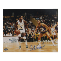 Nate Archibald Signed Celtics 8x10 Photo (Schwartz) at PristineAuction.com