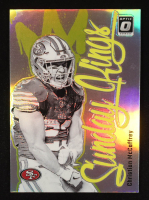 Christian McCaffrey 2024 Panini Donruss Optic Prizm Sunday Kings #27 at PristineAuction.com