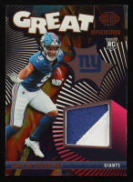 Malik Nabers 2024 Panini Illusions Great Expectations Jerseys Bronze #5 RC #51/75 at PristineAuction.com